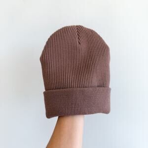 Marcus Adler Knit Winter Beanie Hat Brown One Size
